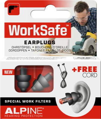 ALPINE WORKSAFE Ohrstöpsel 2 St