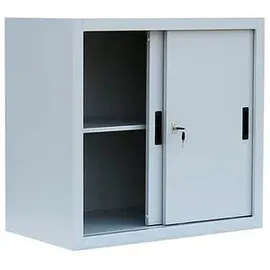 Lüllmann Aktenschrank 80,0 x 45,0 x 75,0 cm lichtgrau