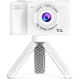 Lixada 1080P-Digitalkamera fuer Kinder, Mini-Videokamera fuer Kinder, 12 MP, 2,4-Zoll-IPS-Bildschirm, eingebauter Akku mit Umhaengeband, Mini-Desktop-Stat... -