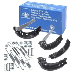 Ate Bremsbackensatz Trommelbremse+Zubehör [Hersteller-Nr. 03.0137-0396.2] für Opel, Vauxhall