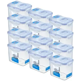 Lock & Lock LOCK&LOCK Frischhaltedose mit Schüttdeckel 1 l 15,1x10,8x12,4cm | Transparent