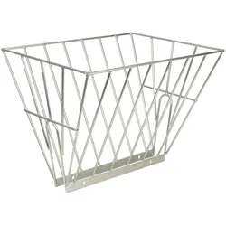 Heuraufe doppelt zum Aufstecken auf Boxenwände & Horden - Raufe 61,5x50x48cm
