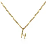 Orolino Halskette Buchstabe H Gelb Gold 375 42/45cm