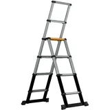 BATAVIA Teleskop-Stehleiter 6 Stufen