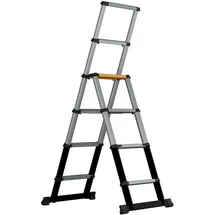 BATAVIA Teleskop-Stehleiter 6 Stufen