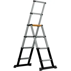 BATAVIA Teleskop-Stehleiter 6 Stufen
