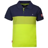 Trollkids Eikefjord Kurzarm-poloshirt - Green Lizard / Mystic Blue - 92 cm