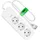 Nous UPD 03.2026- Smart Steckdosenleiste 16A, ZigBee Hub erforderlich, 3-Fach ZigBee Power Strip mit Energieüberwachung, 1.8m Kabel, App-Steuerung, Kompatibel mit Zigbee2MQTT, Alexa, Google Home