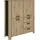 byLIVING Highboard Faro 120 x 137 x 40 cm Artisan Eiche / Schwarz