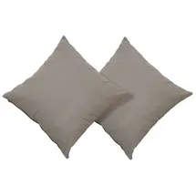 OTTO home Kissenbezug Raja 40 x 40 cm Grau