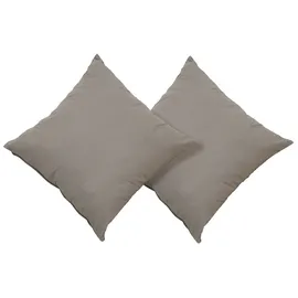 OTTO home Kissenbezug Raja 40 x 40 cm Grau