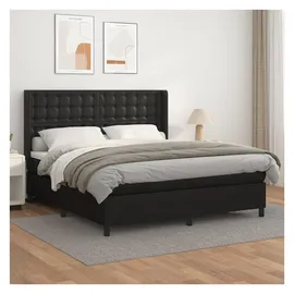 vidaXL Boxspringbett 180 x 200 cm Schwarz