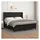 vidaXL Boxspringbett 180 x 200 cm Schwarz