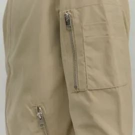 JACK & JONES JJERUSH Bomber beige M