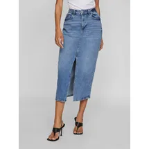 VILA Jeansrock Damen Blau 44