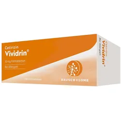 Cetirizin Vividrin - Schnell wirksame Allergietabletten