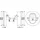 Hermat Schutzrosette Flach Edelstahl 2038.KS