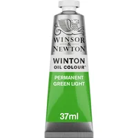WINSOR & NEWTON Winton Ölfarbe 37ml Permanent Grün hell
