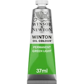 WINSOR & NEWTON Winton Ölfarbe 37ml Permanent Grün hell