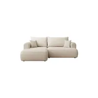 Selsey Ecksofa Ovo Mini   , creme , Maße (cm): B: 238 H: 93