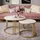 lookway LORI Gold Holzwerkstoff 70 x 48 x 70 cm