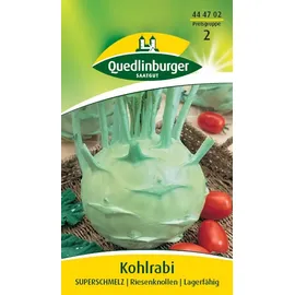 Quedlinburger Kohlrabi Superschmelz Quedlinburger Gemüsesamen