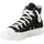 Converse Sneaker CONVERSE "CHUCK TAYLOR ALL STAR LIFT PLATFORM EMBROIDERED CRYSTALS", Damen, Gr. 38, schwarz-weiß (schwarz, wintage weiß), Textil, Schuhe Sneaker