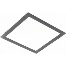 Aigostar Eckige LED Einbauleuchte 24W schwarz 300 x 300 x 22mm