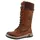 Mustang Winterstiefel MUSTANG SHOES "Ihana", Damen, Gr. 38, Normalschaft, braun (cognac), Lederimitat, Textil, used, Schuhe Winterstiefel, Winterboots, Snowboot mit TEX-Membrane