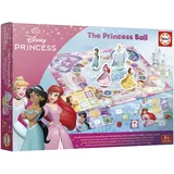 Educa Disney Prinzessinnen Brettspiel mit 1 Spielbrett und 4 Offiziellen Prinzessinnenkarten (20078)