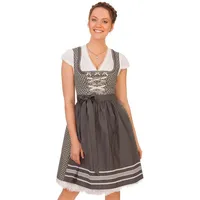 MarJo Dirndl Midi Dirndl 2tlg. - FIA - grau grau 38