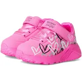 SKECHERS Jungen Mädchen UNO Lite Love Levitate Sneaker, Rose, 25.5 EU