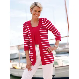 Sieh an! Shirtjacke rot 52