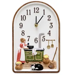 Braun Küchenuhr Oma und Ofen - Terrastudio Modell: 03.0972