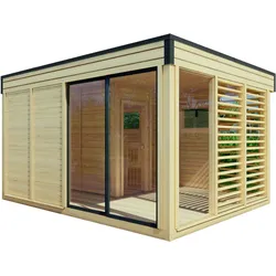 Wolff Finnhaus Saunahaus Paradiso 4x3 (2-Raum) Paradiso 4x3 (2-Raum)