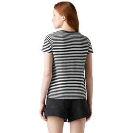 Levi's Perfect Tee Schwarz/Weiß XS