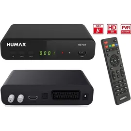 Humax HD Fox Digitaler Satellitenreceiver HDMI, SCART, 12V, PVR-ready