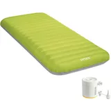 Intex Truaire Dura-Beam Camping Matratze (grün, 76x191x17cm Einzel-luftbett - Green / Grey - 76 x 191 x 17 cm