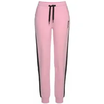 bench. loungewear Loungewear Sweathose Rosa/Schwarz 36/38