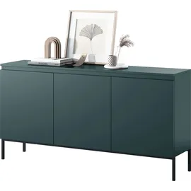 Selsey Bemmi 150 x 77 x 35 cm Dunkelgrün / Schwarz