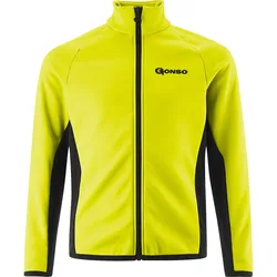 Gonso Moritz Kinder Kinder Softshelljacke - 152 - safety yellow / black