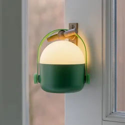 REMEMBER Leuchte Ole green – Ø 16 cm – Modernes Wohnaccessoire in Pastellfarben