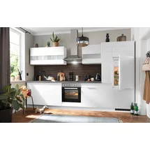 kochstation Küchenzeile KS-Luhe 330 cm weiß