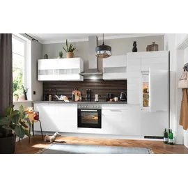 kochstation Küchenzeile KS-Luhe 330 cm weiß