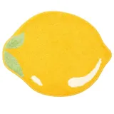 Danlai Zitronenform-türmatten Süße Obstform Teppiche Für Schlafzimmer Badezimmerdekor Nicht Rutschflesche Bodenmatte Für Nachttürtoilette