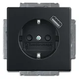 Busch-Jaeger USB-Steckdose 20 EUCBUSB-885 Schwarz