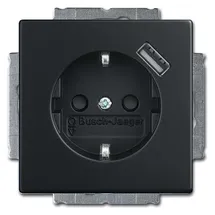 Busch-Jaeger USB-Steckdose 20 EUCBUSB-885 Schwarz