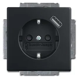 Busch-Jaeger USB-Steckdose 20 EUCBUSB-885 Schwarz