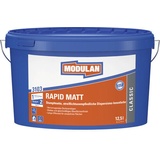 MODULAN 3103 Rapid Wandfarbe matt weiß 12,5 l