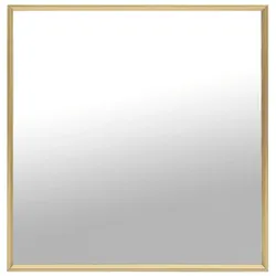 vidaXL Spiegel Golden 60x60 cm
